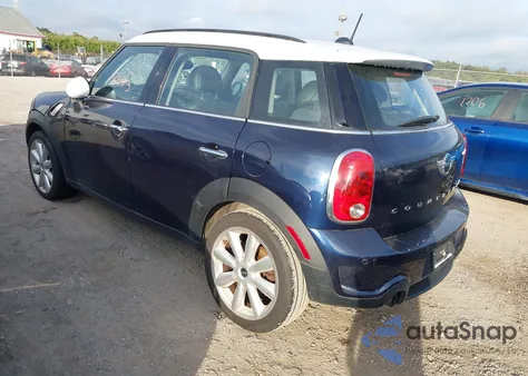 2015 Mini Countryman Cooper S из США, поврежденный, VIN WMWZC3C58FWT03568